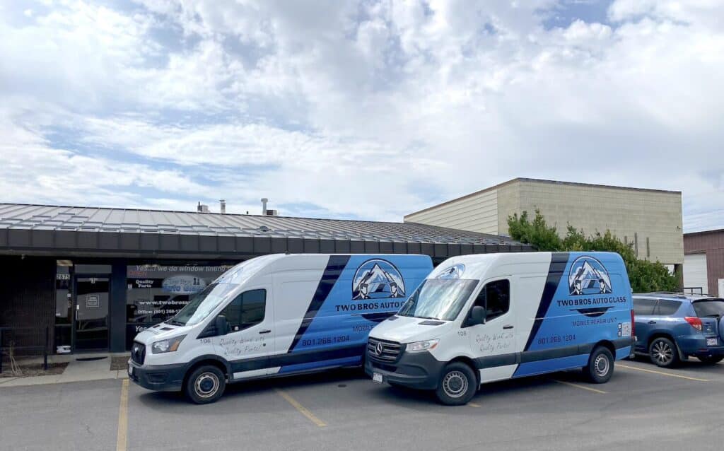 Two Bros Auto Glass - mobile auto glass repair in West Valley City Utah photo